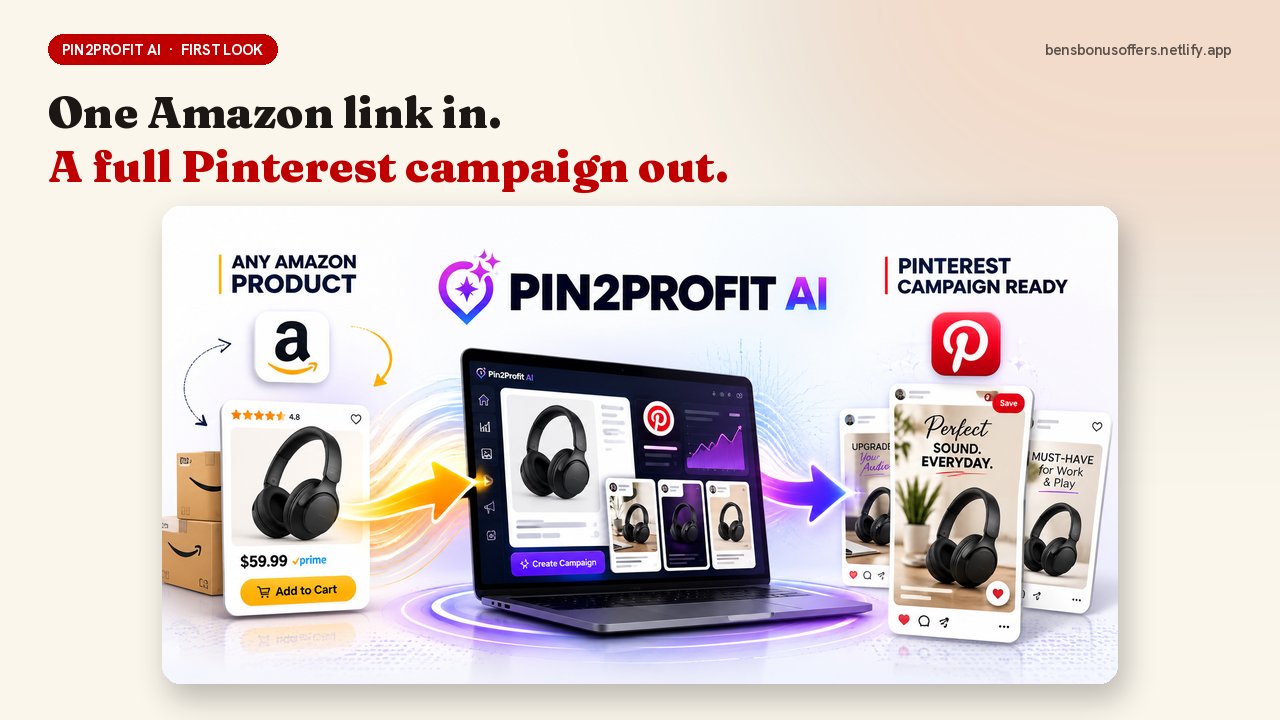 How Pin2Profit AI works